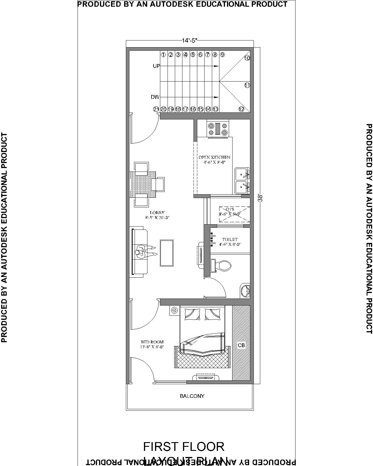 WEST THREE FLOOR PROJECT floor plan