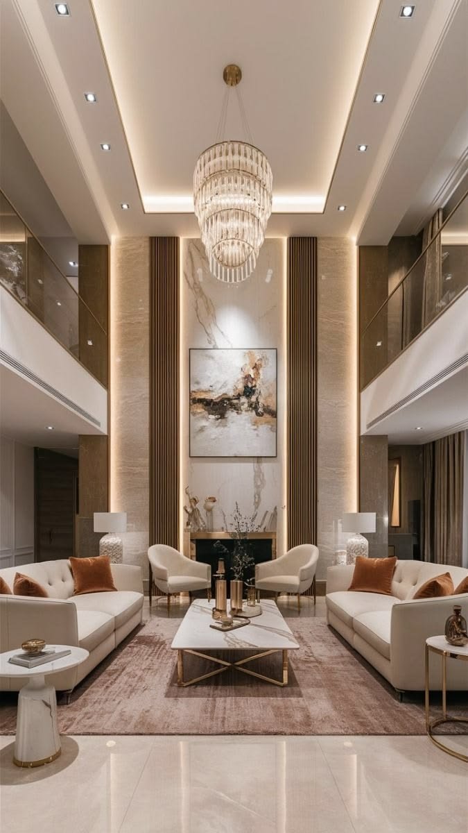 Modern Living Room Decor_ Stylish & Cozy