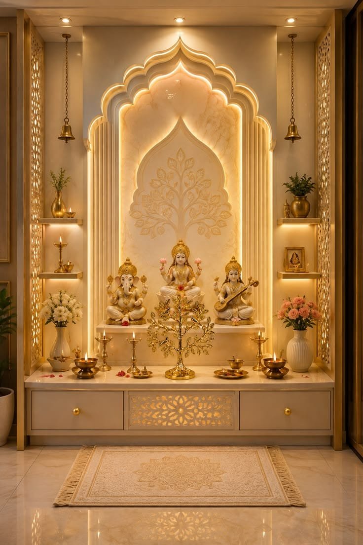POOJA ROOM DESIGN 1