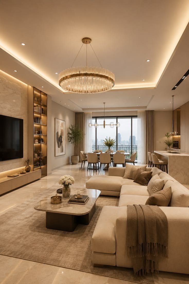 Space with Classic Elegance LIVING AREA
