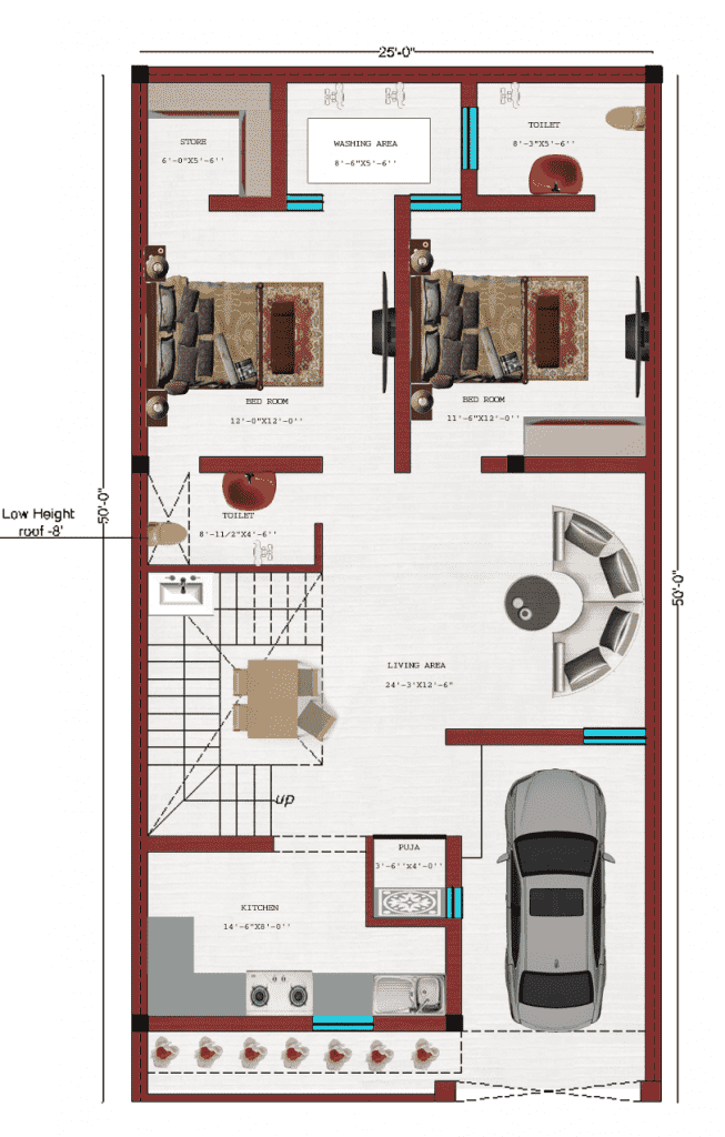 Best House Map Design Online - New Home Map Design - Naksha Dekho